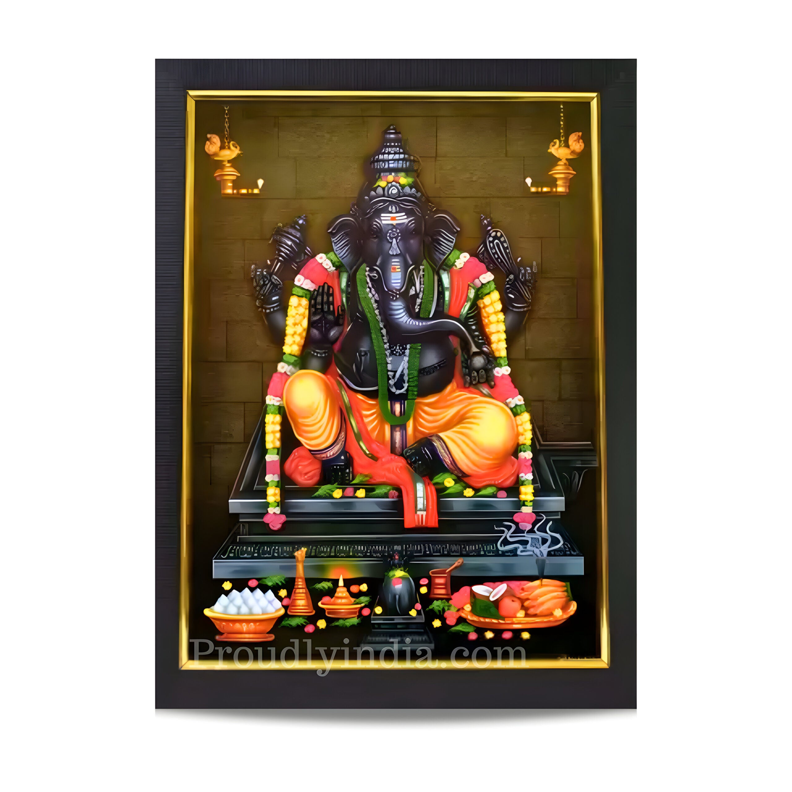Ganesha Religious Frame