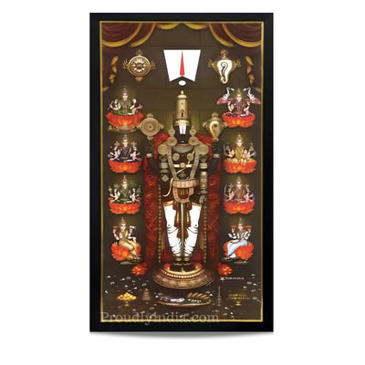 AstaLakshmi Venkateswara Swamy God Photo Frame