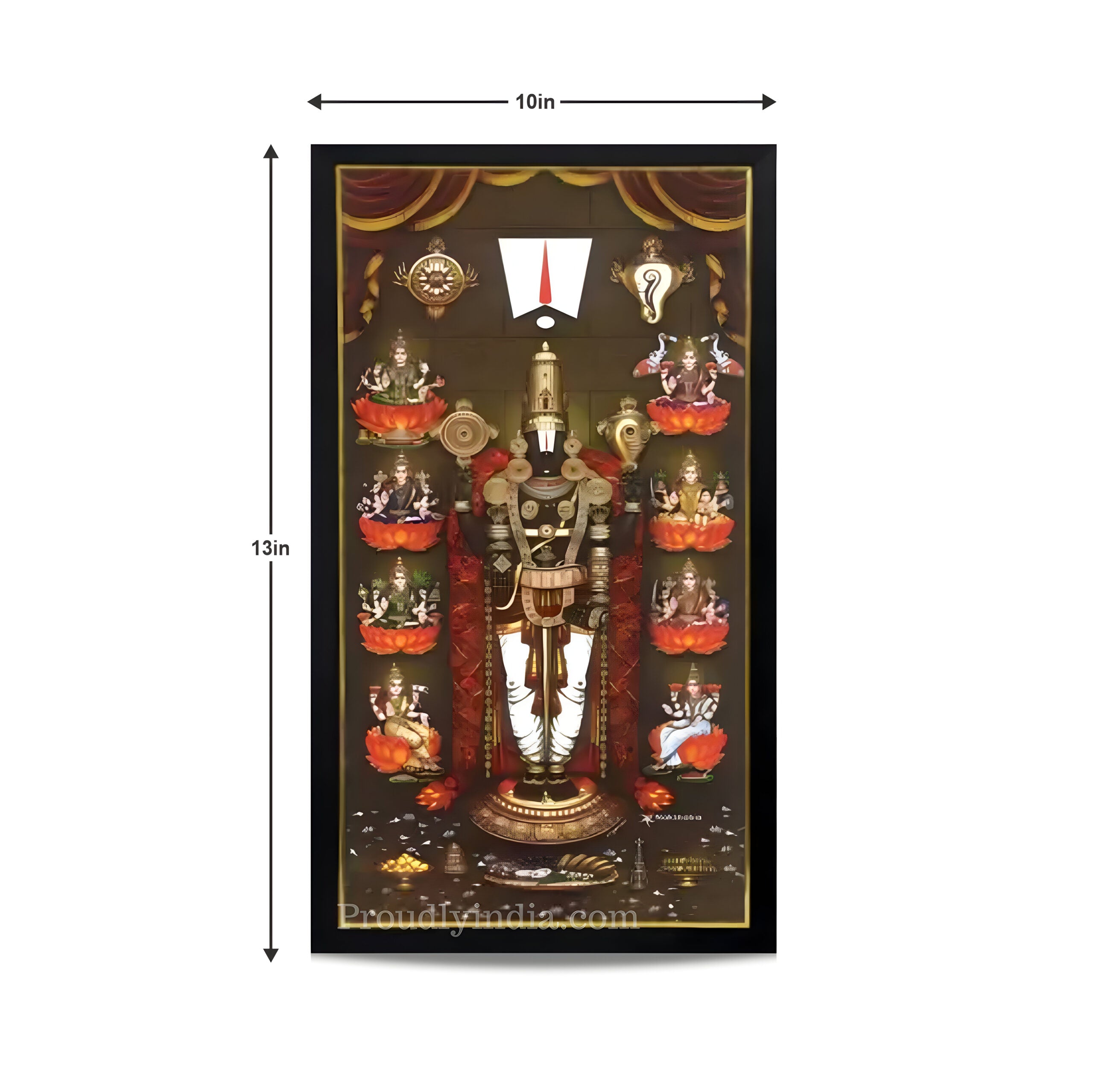 AstaLakshmi Venkateswara Swamy God Photo Frame