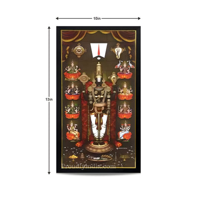 AstaLakshmi Venkateswara Swamy God Photo Frame