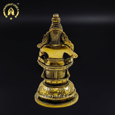 5.7" Brass Sabharimala Ayyappan Idol