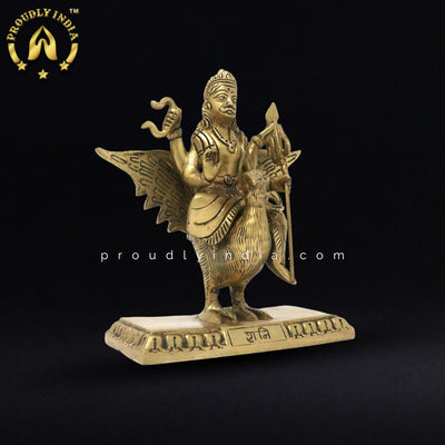 7.7 Inch- Brass Idol Shani Statue