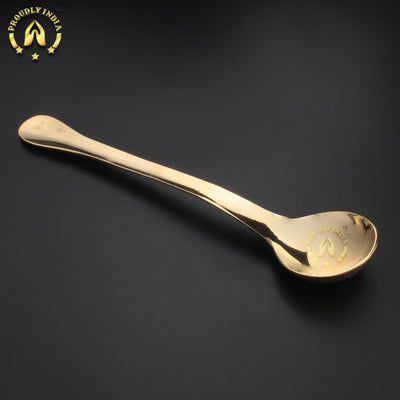 Georg Jensen Inspired 3 Pure Brass Serving Spoons