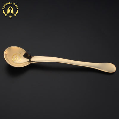 Georg Jensen Inspired 3 Pure Brass Serving Spoons