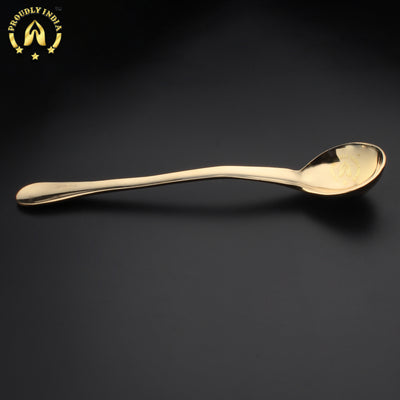 Georg Jensen Inspired 3 Pure Brass Serving Spoons