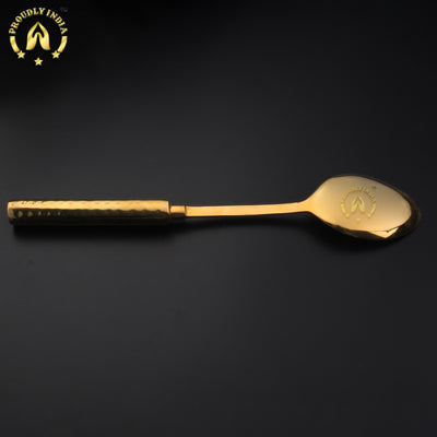 Brass Desert Ladle with Brass handle