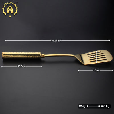 Set of 6 Brass Ladle with Brass Handle