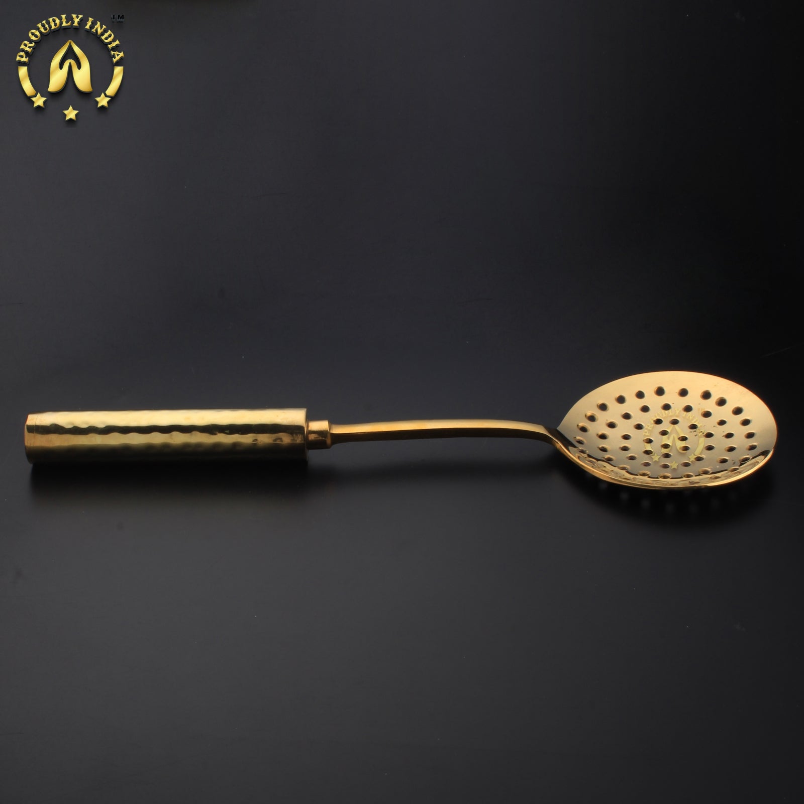 Brass Skimmer With Brass Handle