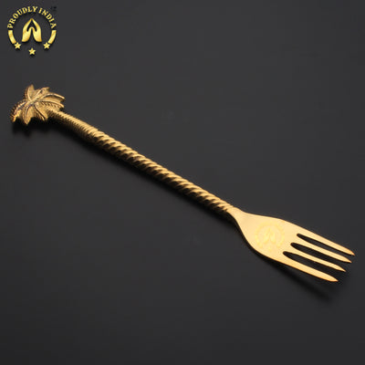Heavy Designer Spoon and Fork