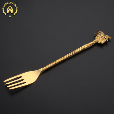 Heavy Designer Spoon and Fork