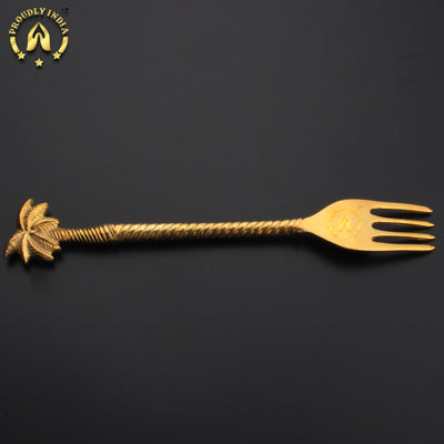 Heavy Designer Spoon and Fork