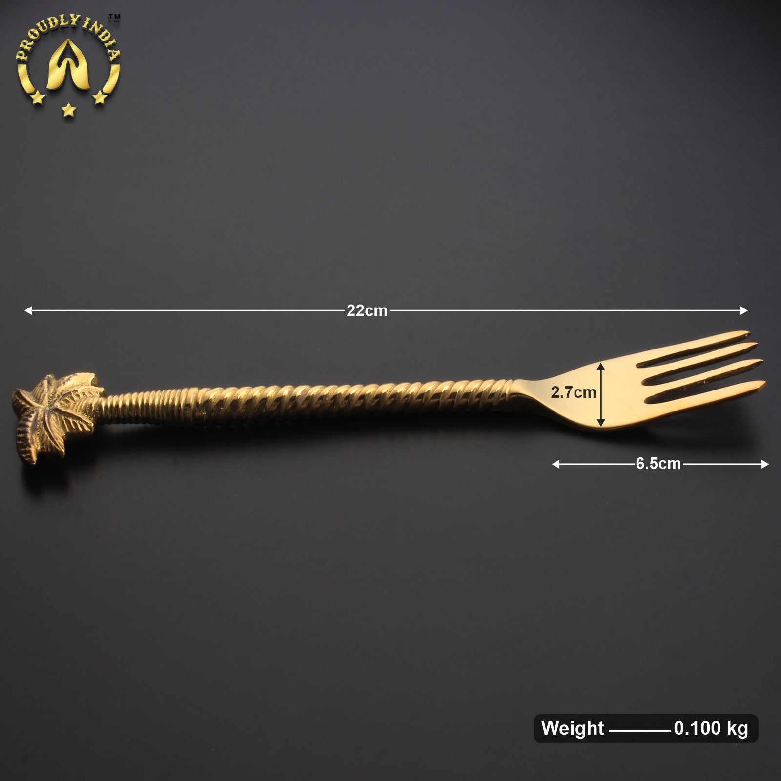 Heavy Designer Spoon and Fork