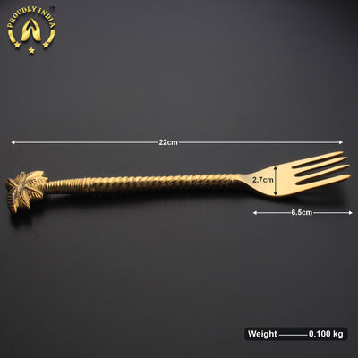 Heavy Designer Spoon and Fork