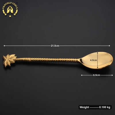 Heavy Designer Spoon and Fork