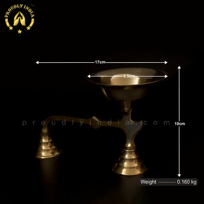 Brass Kapur Burner / Vilakku