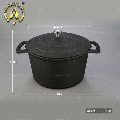 5 Liter Cast Iron Dutch Oven