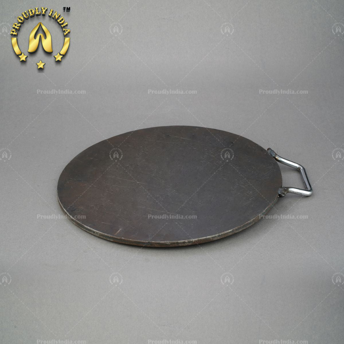 Flat Iron Dosa Pan with Steel Handle