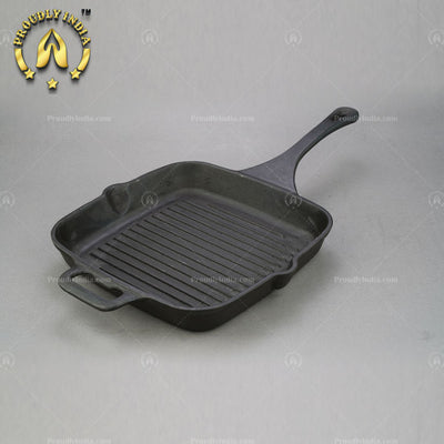Cast Iron Griddle Pan with Iron handle