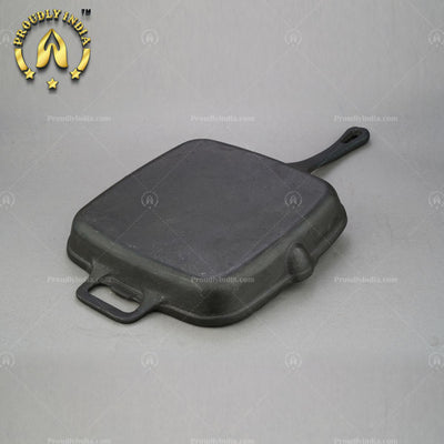 Cast Iron Griddle Pan with Iron handle