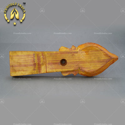 Wooden Coconut Grater with Bowl Holder