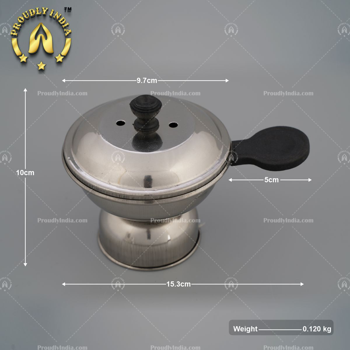 Stainless Steel Puttu Kudam, Puttu Maker.
