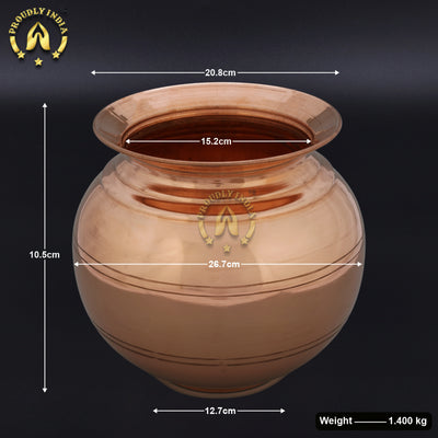 Pure Copper Water Pot