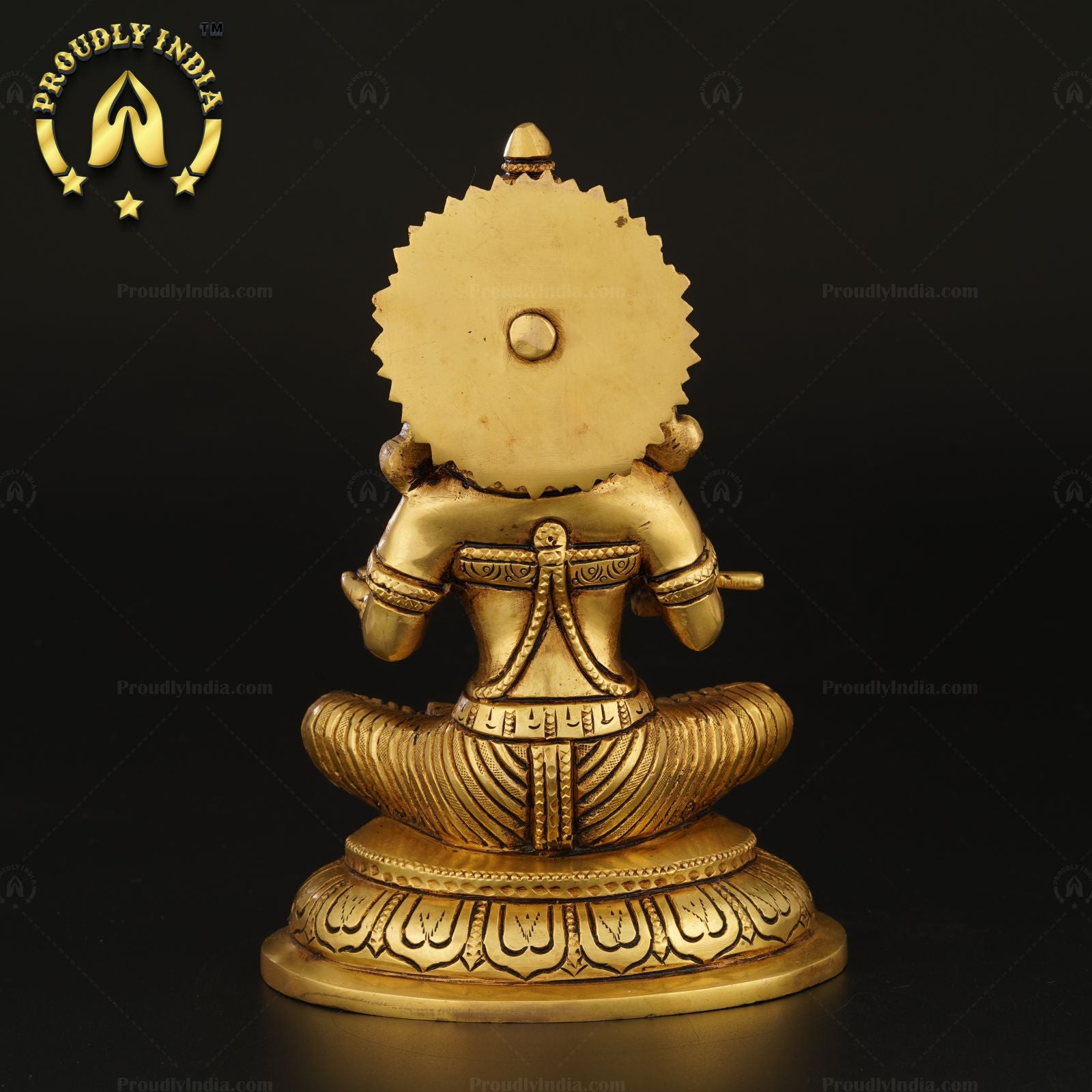 Goddess Annapurna Devi Statue In Brass