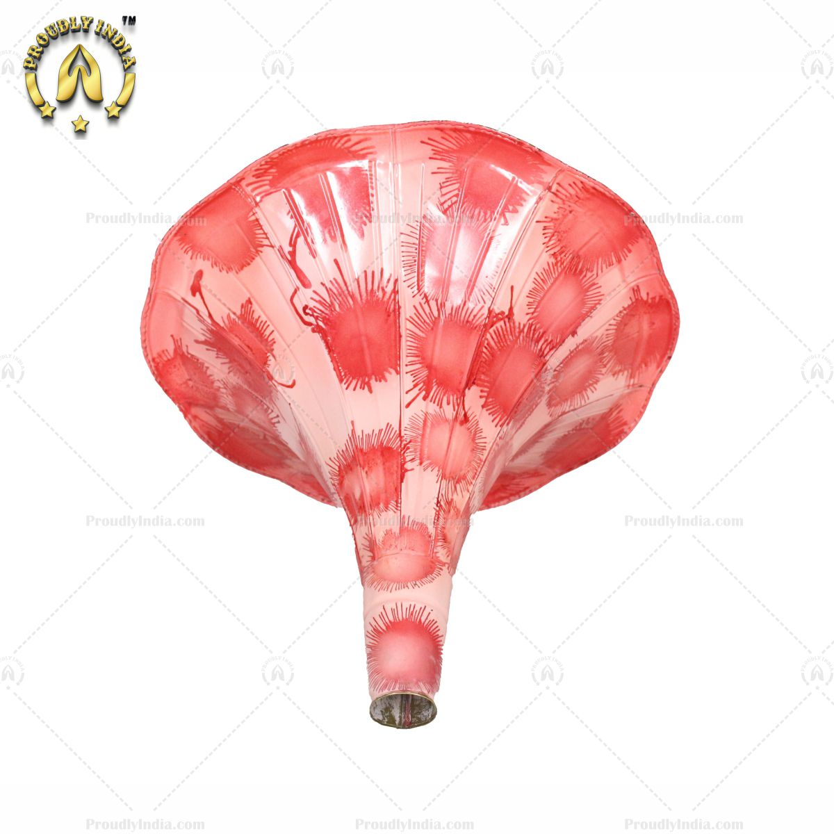 Pink Painted Gramophone Horn