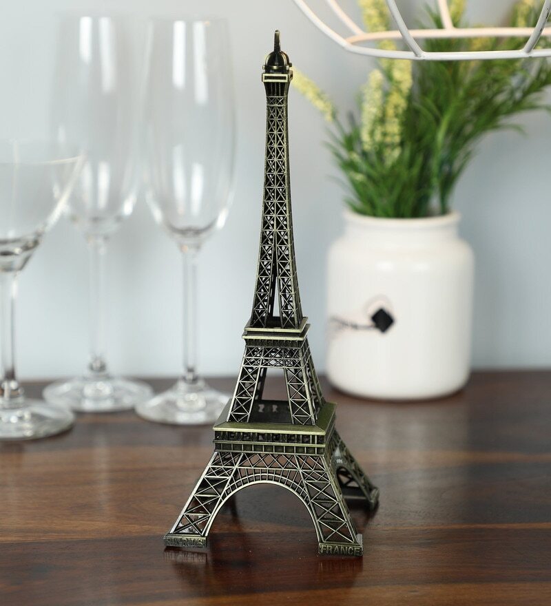 Iron Eiffel Tower Souvenir Showpiece Online
