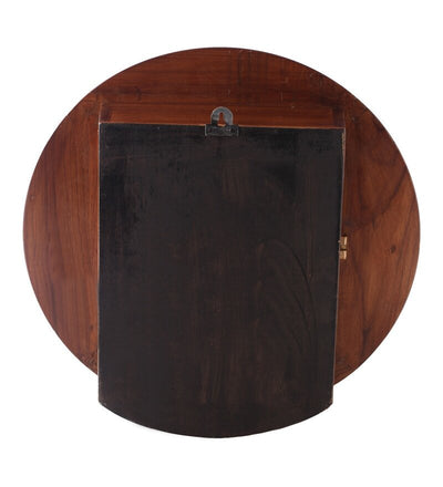 Solid Wood Round Jeffersonn Smith Wall Clock