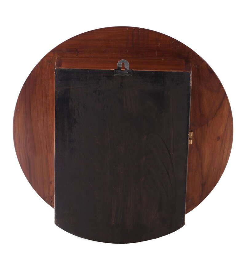 Solid Wood Round Jeffersonn Smith Wall Clock