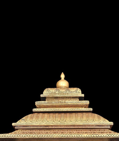 Big Size Pooja Mandir Indian Handmade Standing Hindu Temple