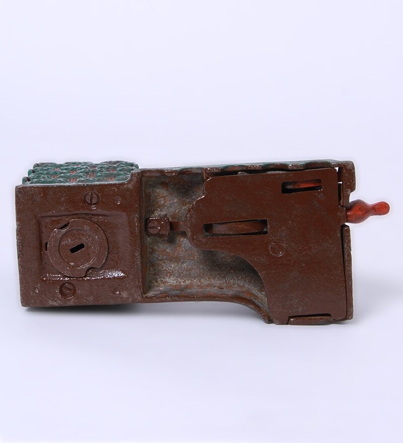 Iron Antique Artillery Money Piggy Bank