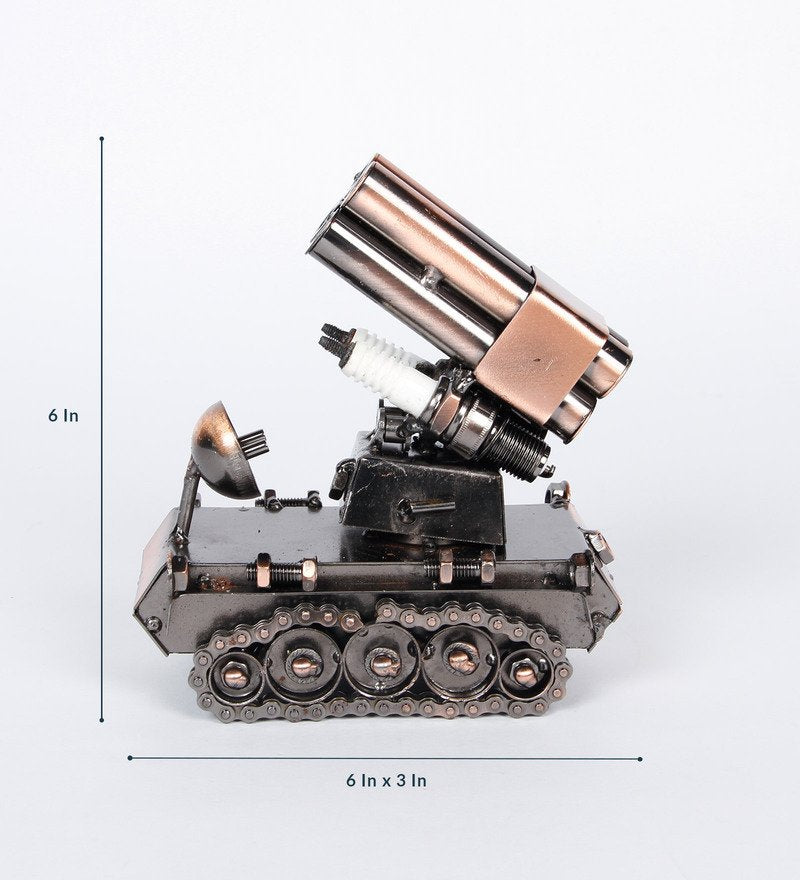 Vintage Military Missile Launcher Truck Retro Showpiece