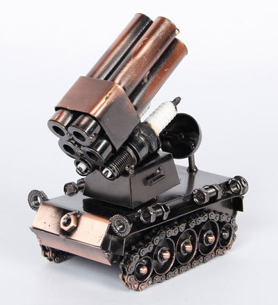 Vintage Military Missile Launcher Truck Retro Showpiece