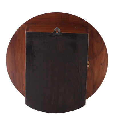 Vintage Style Wall Clock With 4 Embedded Small Clock