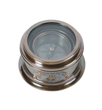 Brass Royal Navy 1941 Compact Pocket Compass