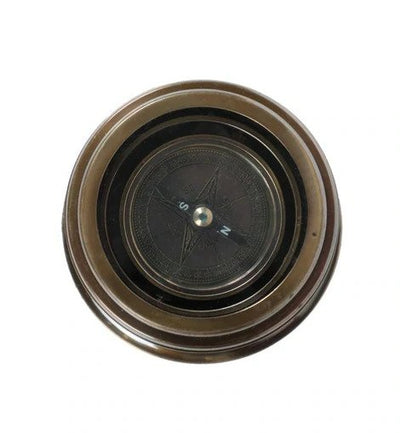 Brass Royal Navy 1941 Compact Pocket Compass