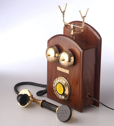Wall Mounted Retro Box Telephone