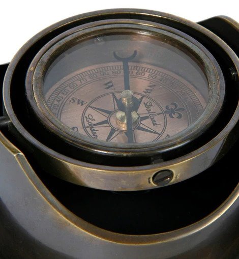 Brass Dolland London 1920 Nautical Compass