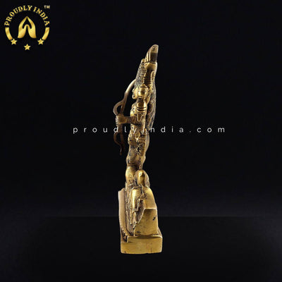 12" Brass Kali Maa Statue