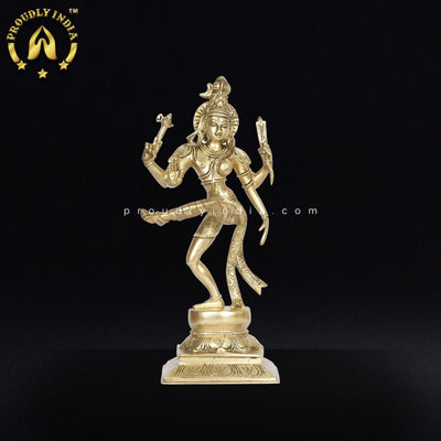 5" Ardhanarishvara Ardhnarishwar Statue
