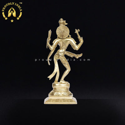 5" Ardhanarishvara Ardhnarishwar Statue
