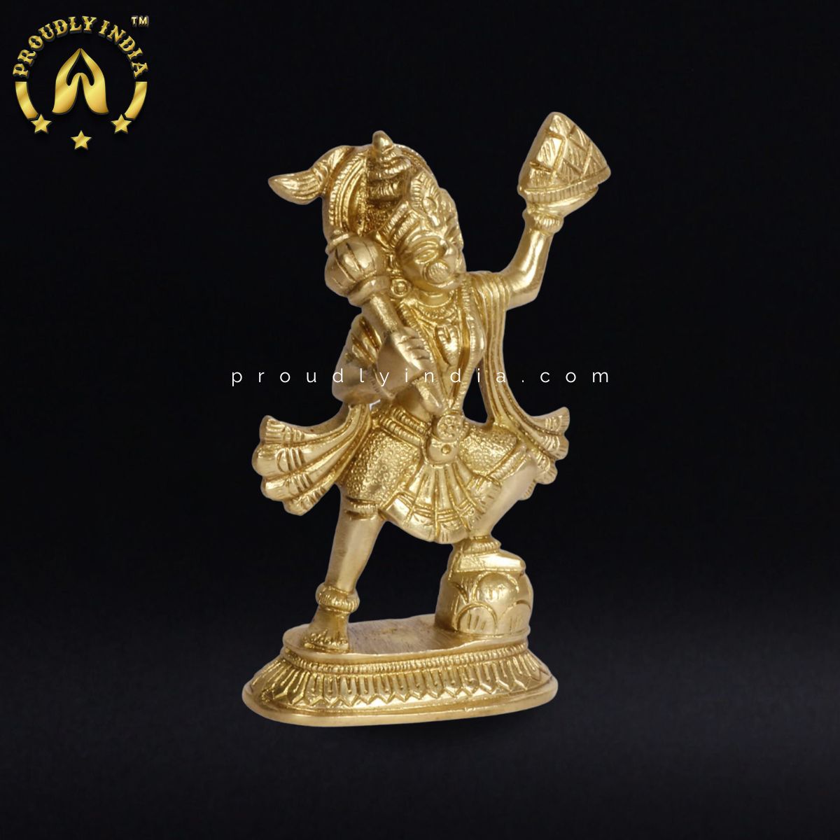 5.5" Hanuman with Sanjeevini Idol