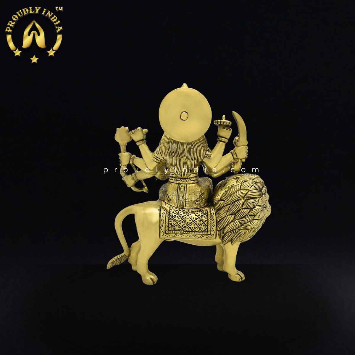 Brass Statue Goddess Maa Durga