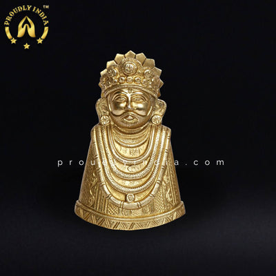 9" Brass Khatu Shyam Ji Idol