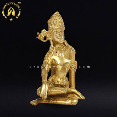 Lord Indra Dev Brass Statue