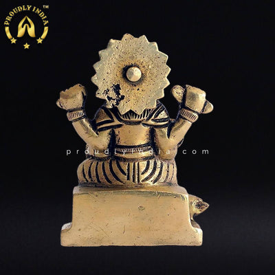 3.8" God Vishvakarma Idol