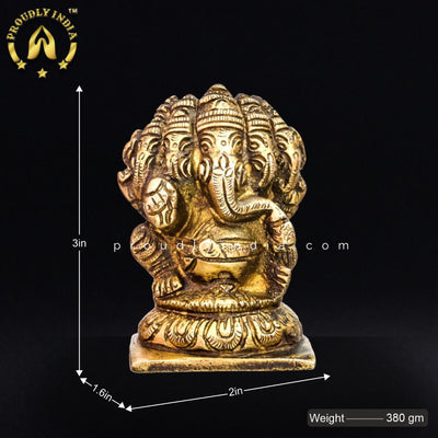 Panchamukhi Ganesh Statue