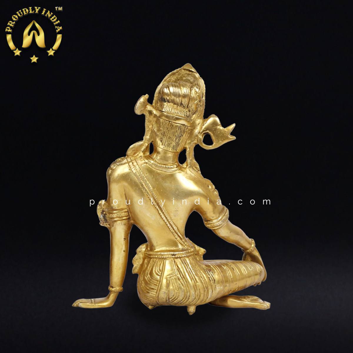 Lord Indra Dev Brass Statue